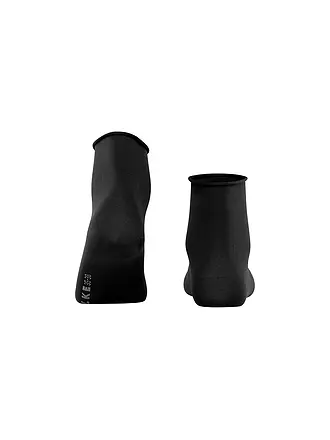 FALKE | Chaussettes sneaker COTTON TOUCH crème | schwarz